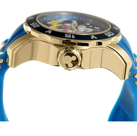 NEW Men's Invicta Model#23764 DISNEY Quartz 3 Hand Watch With Blue Dial 38mm - Picture 5 of 6